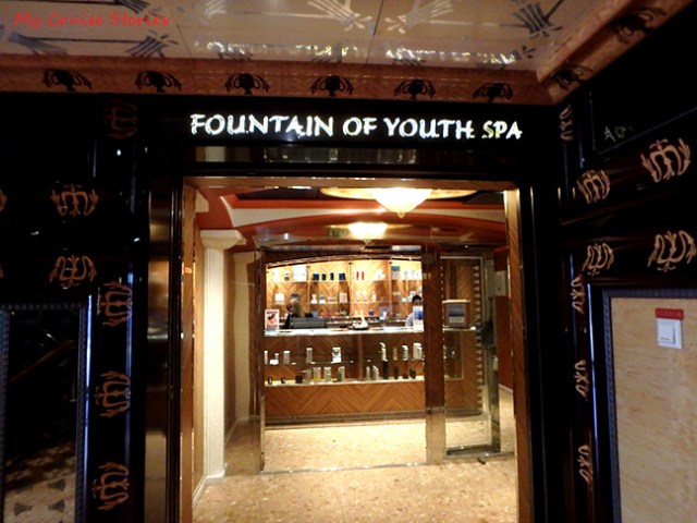 cruise ship spa