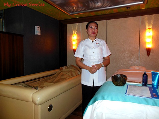 cruise ship spa