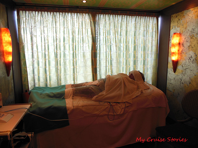 cruise ship spa treament