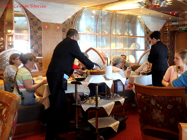 cruise ship tea