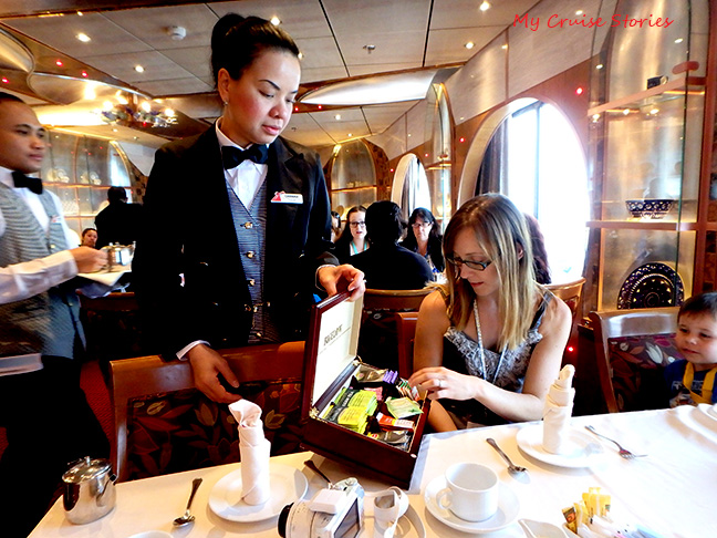 cruise ship tea