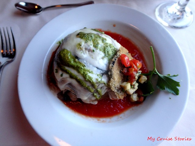 vegetarian cruise food