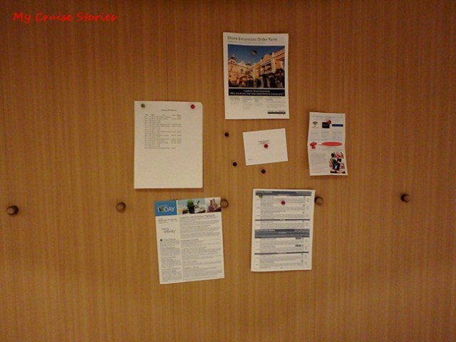 cruise ships have magnetic walls