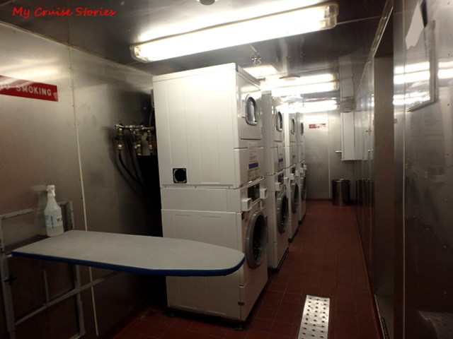 cruise ship launderette