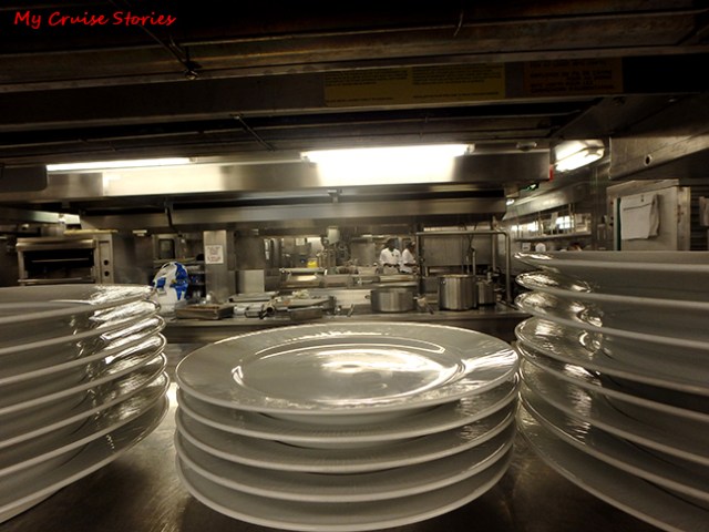 cruise ship galley