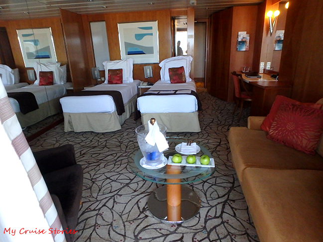 cruise ship accommodations
