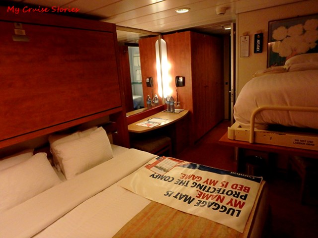 old style cruise ship bunks