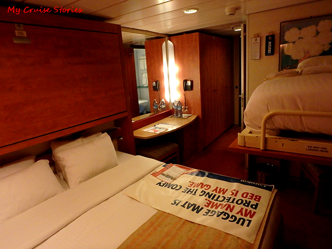 old style cruise ship bunks