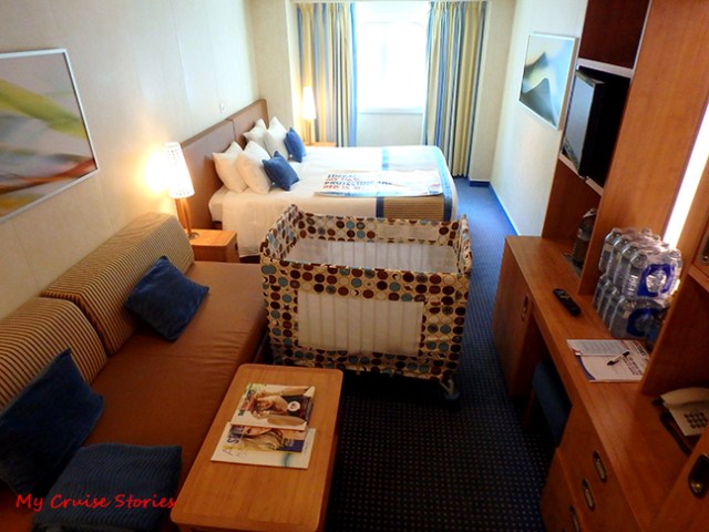 portable crib on cruise ship