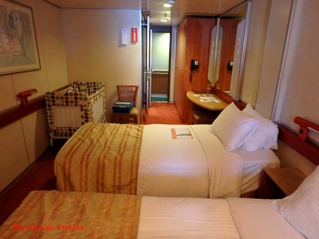 portable crib on cruise ship