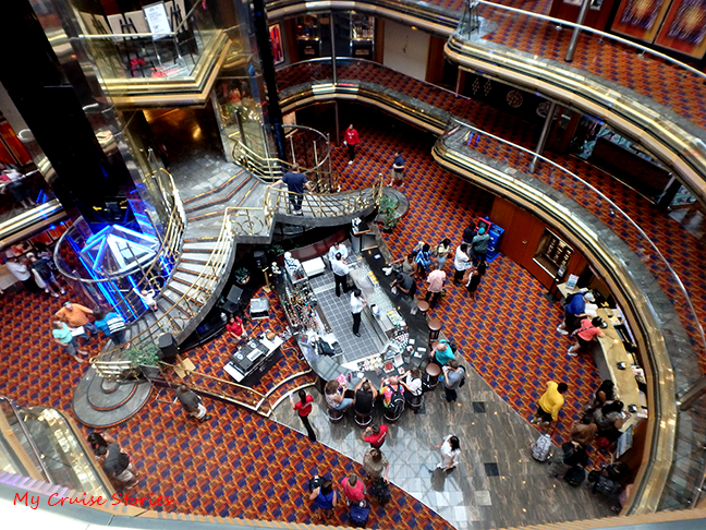 center of the ship