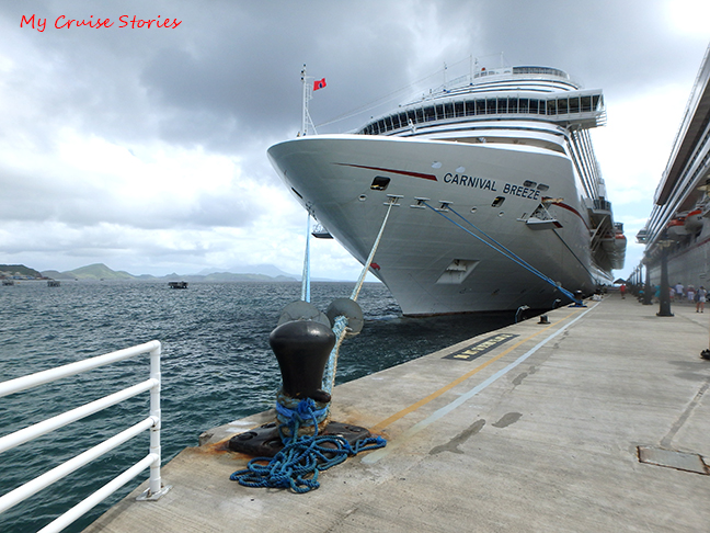 cruise ship at the dock