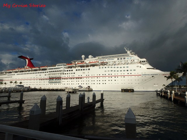 cruise ship at the dock