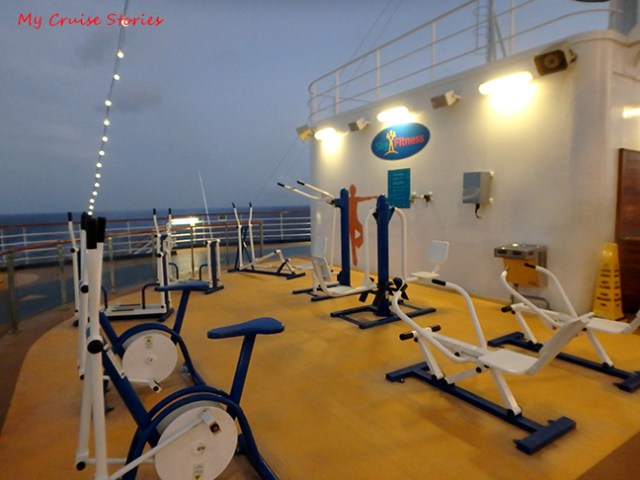 keeping fit on a ship