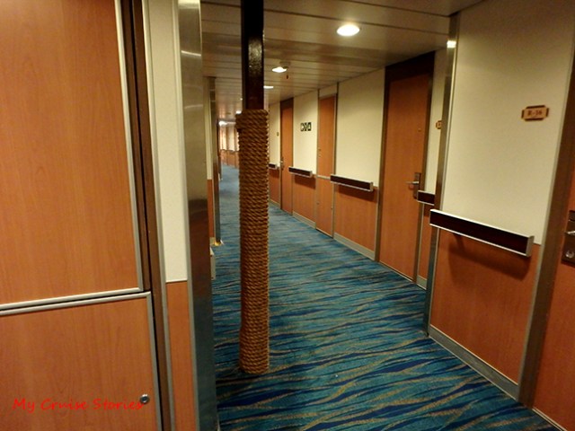 spacious hallway