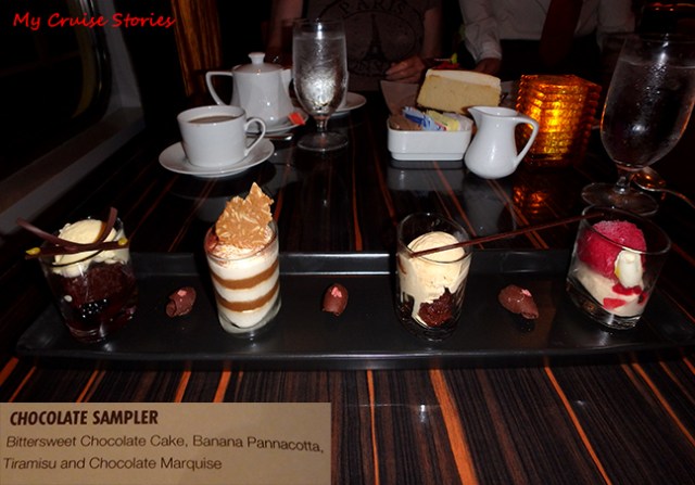 try several desserts