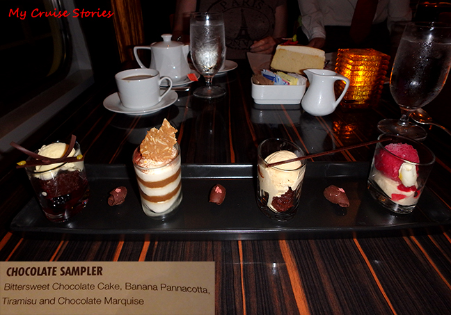 try several desserts