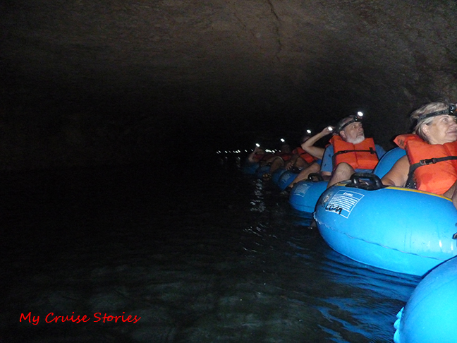 cave tubing is fun