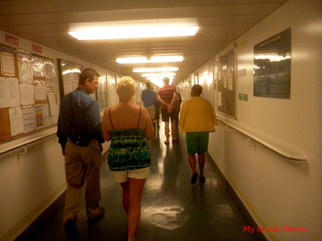 how the crew gets around 