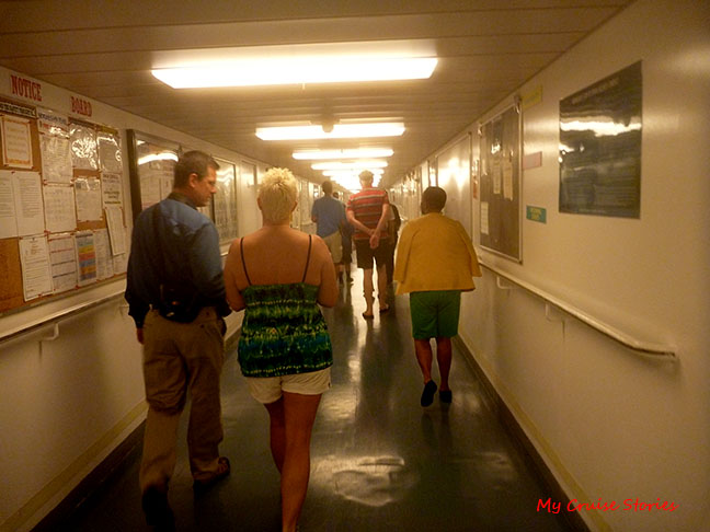 how the crew gets around