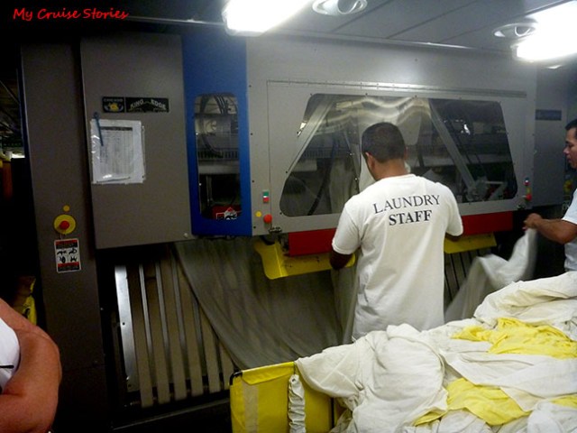 cruise ship laundry