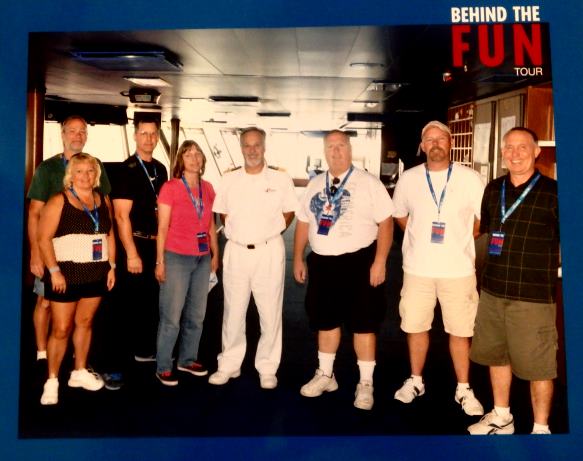 on the bridge of the Splendor