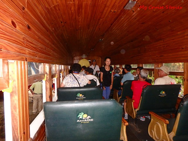 old fashioned train car