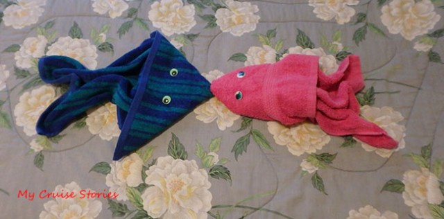 create your own towel fish