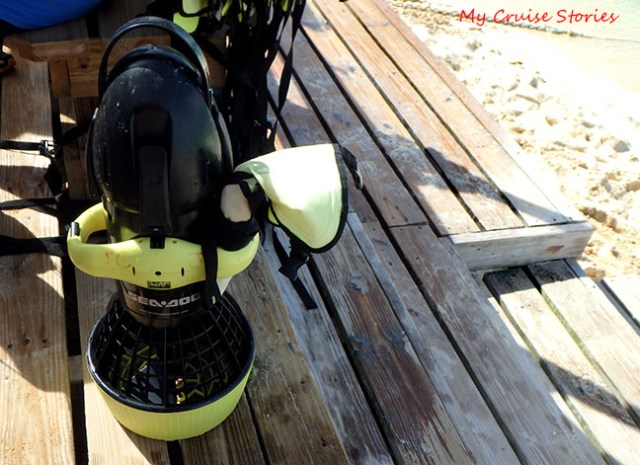 hand held water scooter