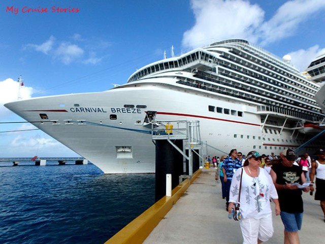 cruise ship at the dock