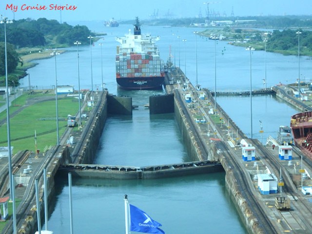 locks at Panama Canal