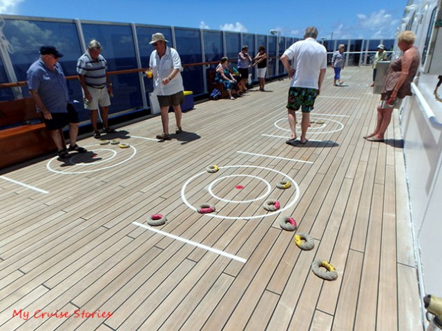 British cruise ship games