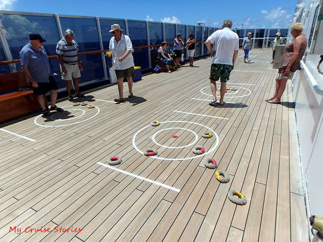 British cruise ship games