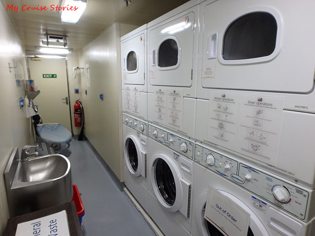 free laundry on a cruise