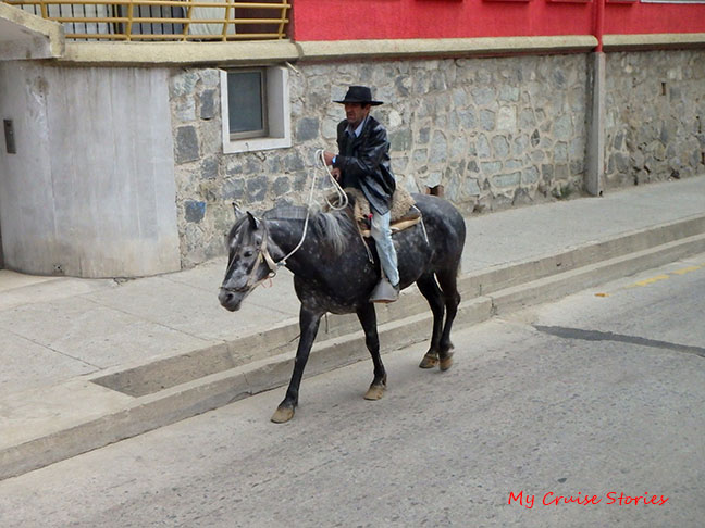not the best place for a horseback ride