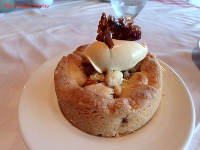 cruise ship dessert