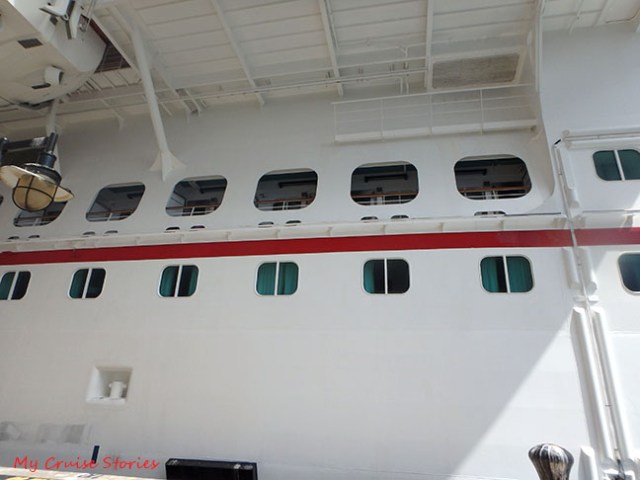 what do cove balconies look like from the outside