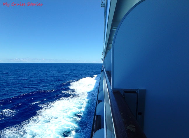cruise ship in the ocean