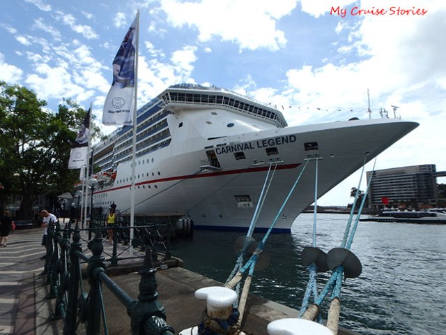 Carnival Legend at Circular Quay