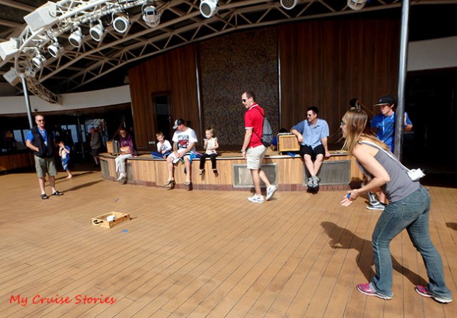 game on a cruise ship