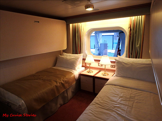 ocean view obstructed cabin