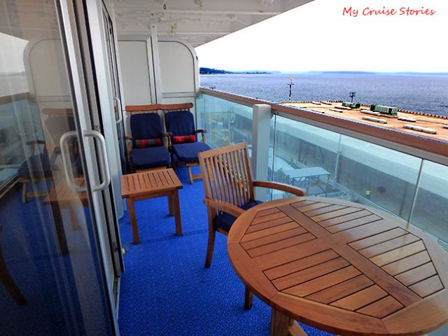 cruise ship suite balcony