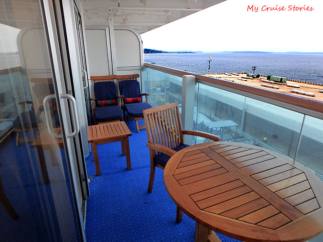cruise ship suite balcony