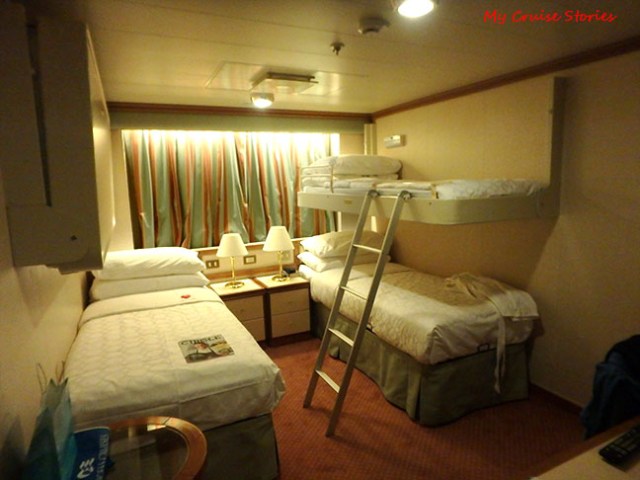 how to fit more people into a cruise ship cabin