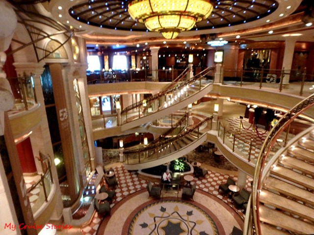 central area of Ruby Princess