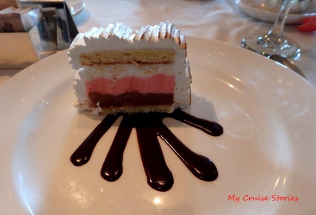 cruise food - Baked Alaska