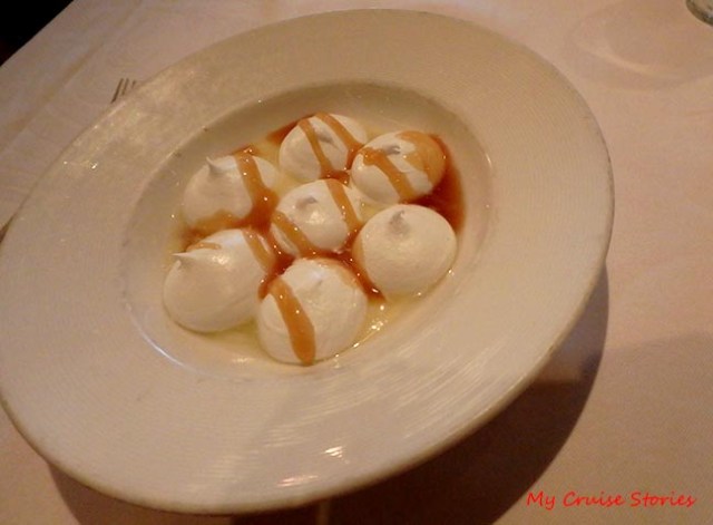 cruise ship dessert