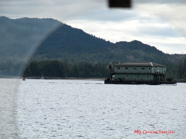 big floating house