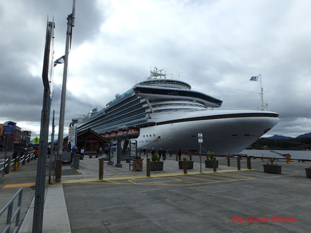cruise ship at the dock