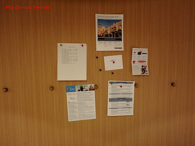 magnetic walls in cruise ship cabin